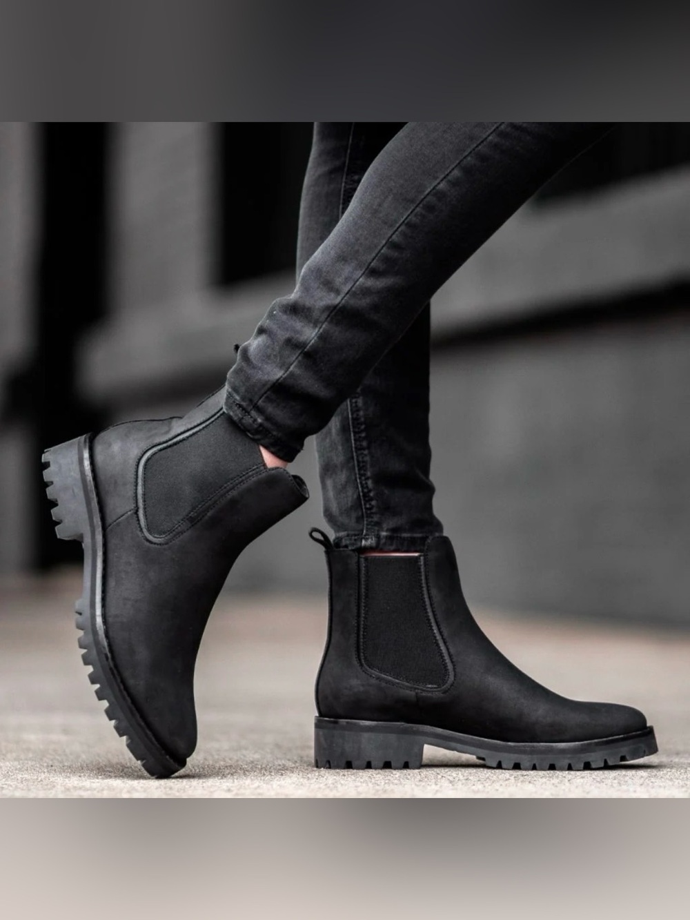 Thursday Matte Legend Black Chelsea Boots NWT